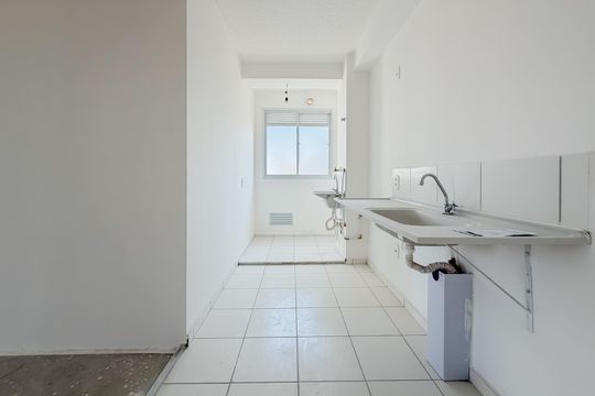 Cozinha de apartamento à venda com 2 quartos, 56m² em Liberdade, São Paulo
