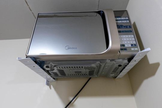 Cozinha de kitnet/studio para alugar com 1 quarto, 32m² em Campos Elíseos, São Paulo