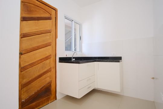 Cozinha de apartamento à venda com 1 quarto, 30m² em Vila Centenario, São Paulo