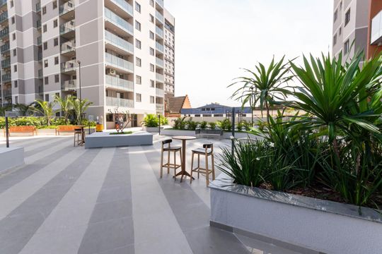 Área comum de apartamento para alugar com 2 quartos, 45m² em Santo Cristo, Rio de Janeiro