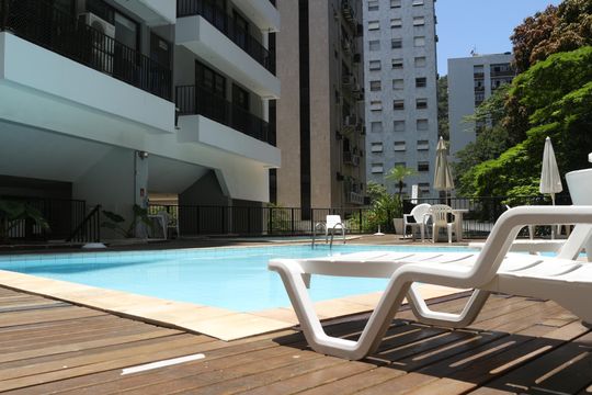 Área comum - Piscina de apartamento à venda com 3 quartos, 236m² em Ipanema, Rio de Janeiro