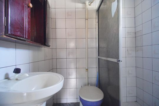 Banheiro de apartamento à venda com 3 quartos, 118m² em Canudos, Novo Hamburgo