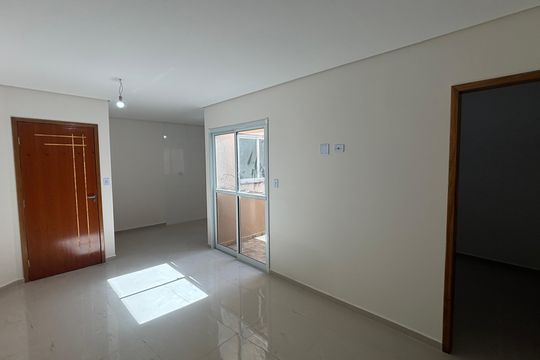 Sala - Sala de Jantar de apartamento à venda com 2 quartos, 52m² em Vila Mazzei, Santo André