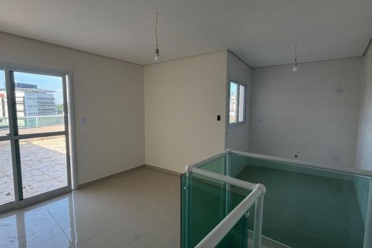 Cobertura - Cozinha de apartamento à venda com 3 quartos, 90m² em Vila Mazzei, Santo André