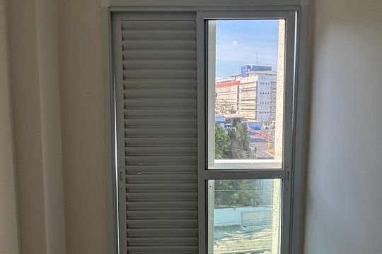 Varanda da Suíte de apartamento à venda com 3 quartos, 90m² em Vila Mazzei, Santo André