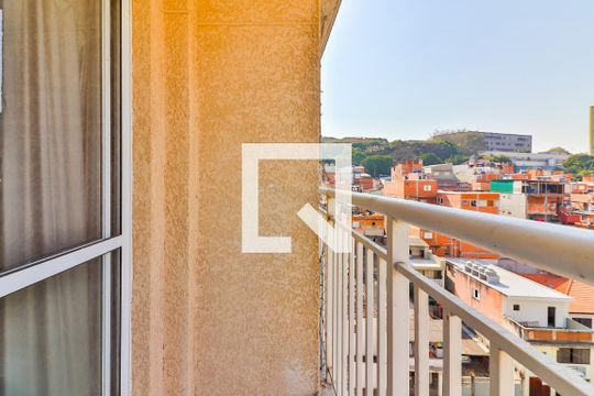 Varanda da Sala de apartamento para alugar com 2 quartos, 55m² em Vila Butantã, São Paulo