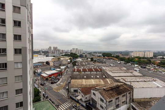 Vista Área de Serviço de apartamento à venda com 2 quartos, 44m² em Vila Flora, Guarulhos