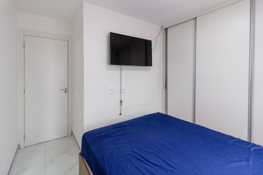 Suíte de apartamento à venda com 2 quartos, 44m² em Vila Flora, Guarulhos