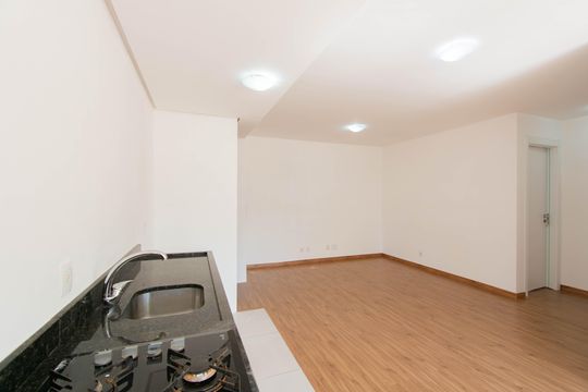 Cozinha de apartamento para alugar com 2 quartos, 60m² em Fátima, Canoas