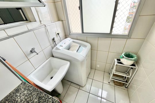Área de Serviço de apartamento para alugar com 3 quartos, 70m² em Vila Basileia, São Paulo