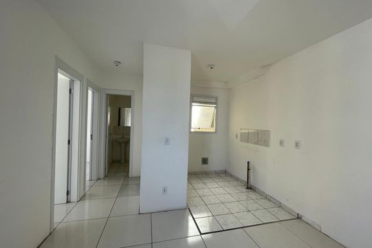Cozinha de apartamento à venda com 2 quartos, 46m² em Campina, São Leopoldo