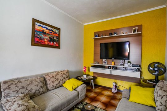 Sala 1 de casa à venda com 4 quartos, 140m² em Parque Novo Oratório, Santo André