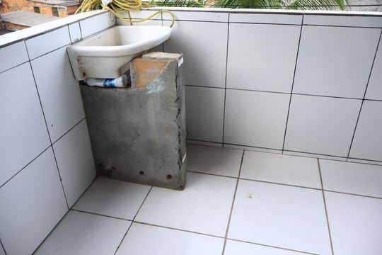 Área de Serviço de apartamento para alugar com 2 quartos, 120m² em São Cristóvão, Salvador