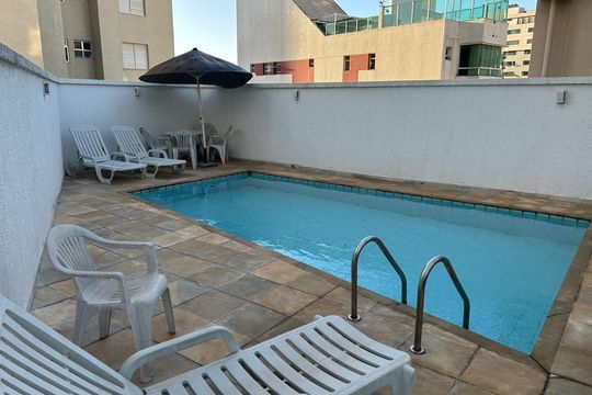 Área comum - Piscina de apartamento à venda com 4 quartos, 125m² em Sion, Belo Horizonte