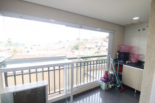 Varanda de apartamento à venda com 3 quartos, 66m² em Vila Santa Maria, São Paulo