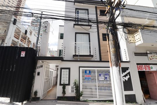 Fachada de apartamento à venda com 1 quarto, 30m² em Santana, São Paulo