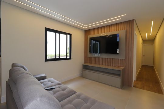 Sala de apartamento à venda com 3 quartos, 176m² em Jardim, Santo André