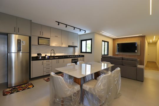 Cozinha de apartamento à venda com 3 quartos, 176m² em Jardim, Santo André
