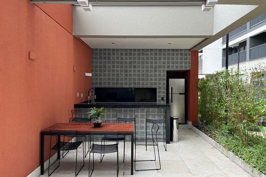 Área comum - Churrasqueira de apartamento à venda com 2 quartos, 48m² em Pompeia, São Paulo