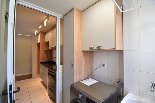 Área de Serviço de apartamento para alugar com 3 quartos, 93m² em Atuba, Curitiba