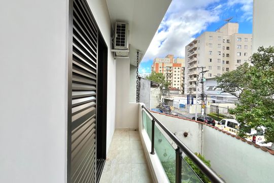 Varanda da Suíte de casa à venda com 6 quartos, 296m² em Vila Monte Alegre, São Paulo