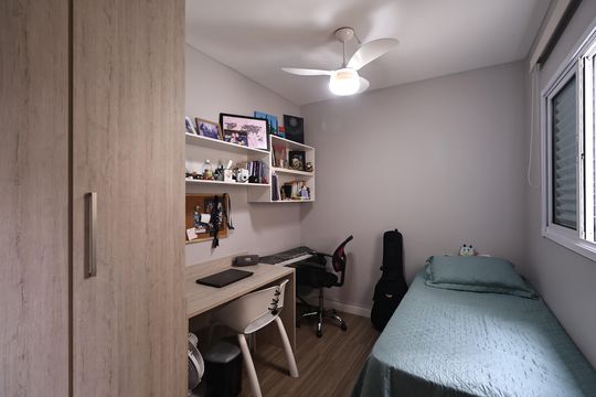 Quarto 2 de apartamento à venda com 3 quartos, 170m² em Santa Maria, Santo André