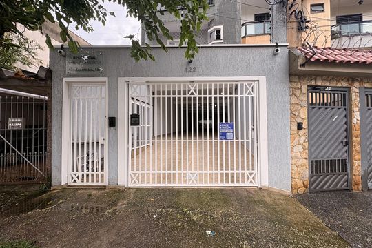 Fachada + plaquinha de apartamento à venda com 3 quartos, 170m² em Santa Maria, Santo André