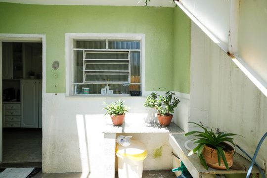 Área de serviço de casa à venda com 1 quarto, 126m² em Santa Paula, São Caetano do Sul