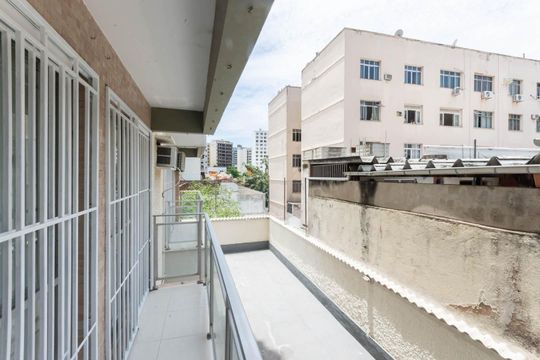 Varanda da Sala de apartamento à venda com 2 quartos, 98m² em Tijuca, Rio de Janeiro