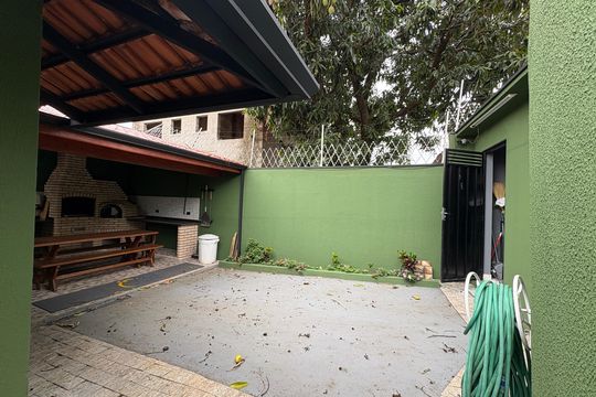Área comum - Churrasqueira de casa de condomínio para alugar com 2 quartos, 125m² em Caguaçu, Sorocaba