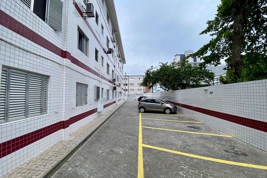 Área comum de kitnet/studio para alugar com 1 quarto, 32m² em Boqueirão, Praia Grande