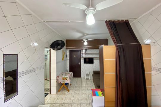Studio de kitnet/studio para alugar com 1 quarto, 32m² em Boqueirão, Praia Grande