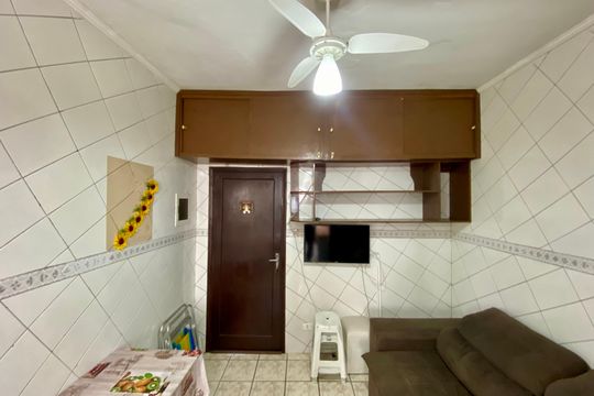 Studio de kitnet/studio para alugar com 1 quarto, 32m² em Boqueirão, Praia Grande