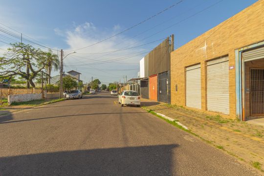 Vista da Rua de casa para alugar com 2 quartos, 90m² em Harmonia, Canoas