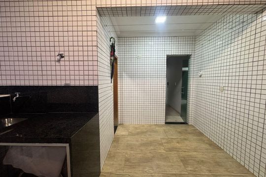 Espaço Gourmet de apartamento à venda com 3 quartos, 180m² em Inconfidentes, Contagem