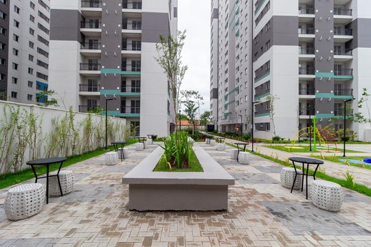 Área comum de apartamento para alugar com 2 quartos, 40m² em Mooca, São Paulo