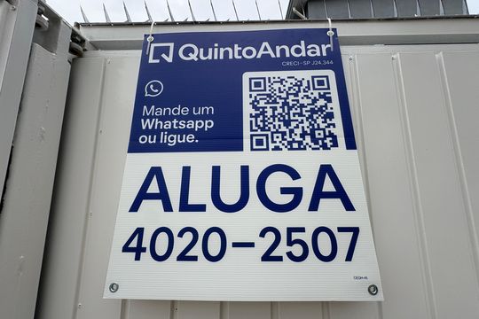 Plaquinha  de kitnet/studio para alugar com 1 quarto, 36m² em Jardim Itália, Várzea Paulista