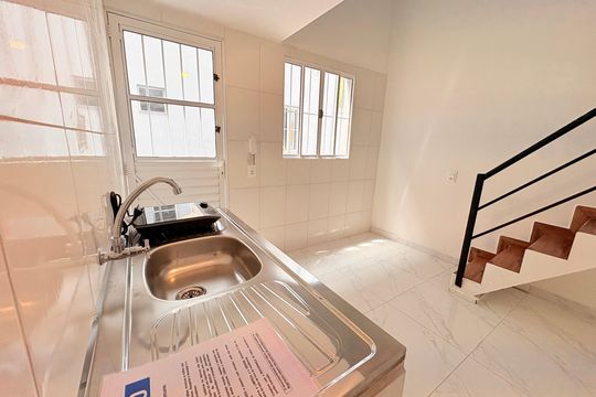 Cozinha de kitnet/studio para alugar com 1 quarto, 36m² em Jardim Itália, Várzea Paulista