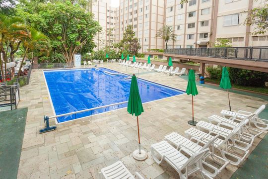 Área comum - Piscina de apartamento à venda com 3 quartos, 67m² em Jardim Taquaral, São Paulo