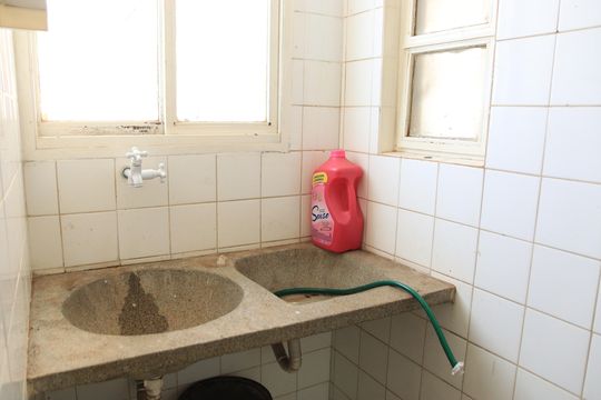 Cozinha e Área de Serviço de apartamento para alugar com 2 quartos, 80m² em Setor Aeroporto, Goiânia
