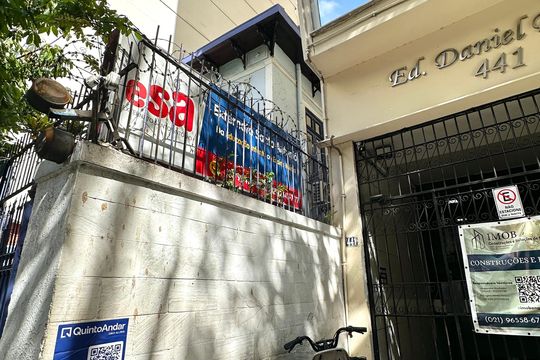 Fachada de apartamento para alugar com 1 quarto, 26m² em Copacabana, Rio de Janeiro