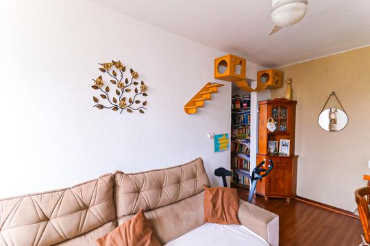 Sala de apartamento para alugar com 1 quarto, 76m² em Méier, Rio de Janeiro