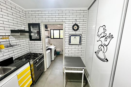 Cozinha de apartamento à venda com 3 quartos, 96m² em Santana, São Paulo