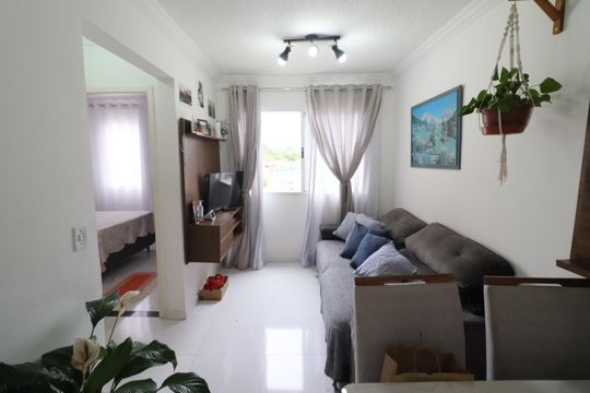 Sala de apartamento para alugar com 2 quartos, 45m² em Novo Osasco, Osasco