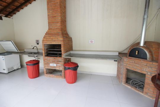 Área comum - Churrasqueira de apartamento para alugar com 2 quartos, 45m² em Novo Osasco, Osasco