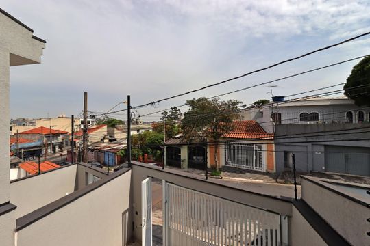 Vista da Varanda da Suíte 3 de casa à venda com 3 quartos, 131m² em Parque Oratório, Santo André