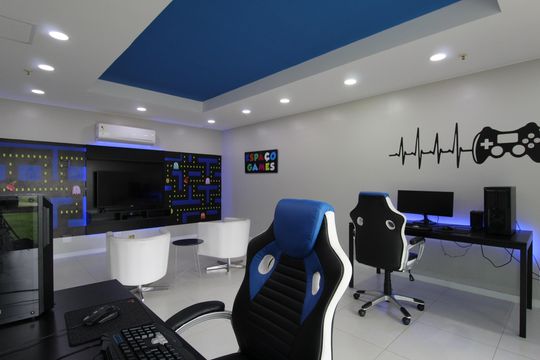 Área comum - Game de apartamento à venda com 2 quartos, 80m² em Barra da Tijuca, Rio de Janeiro