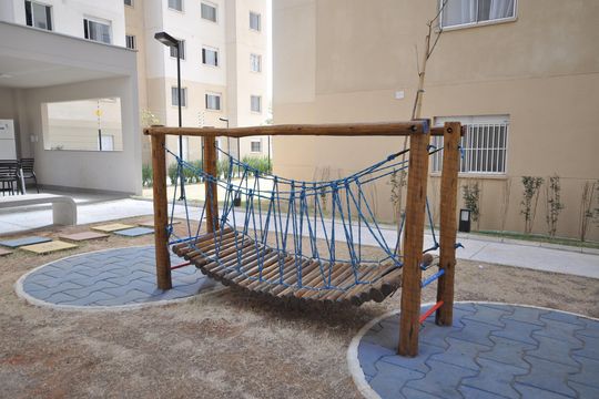 Área comum - Playground de apartamento para alugar com 2 quartos, 32m² em Parque Novo Mundo, São Paulo