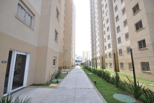 Área comum de apartamento para alugar com 2 quartos, 32m² em Parque Novo Mundo, São Paulo