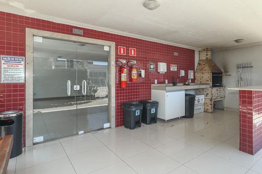 Área comum - Churrasqueira de apartamento à venda com 2 quartos, 50m² em Morro Santana, Porto Alegre